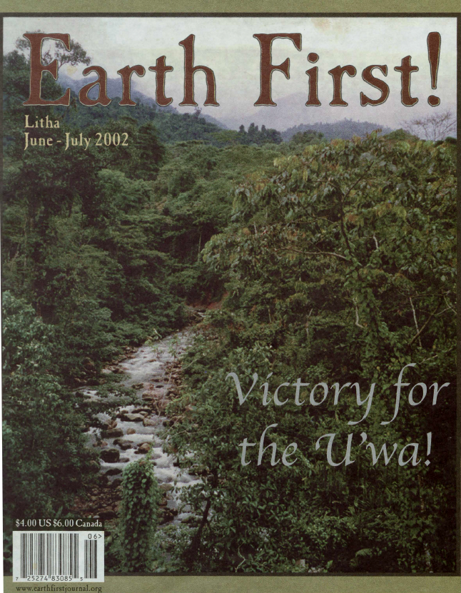 Earth First! Journal 22, no. 6