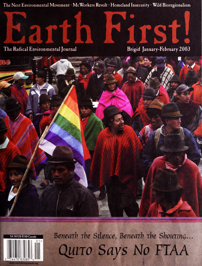 Earth First! Journal 23, no. 2