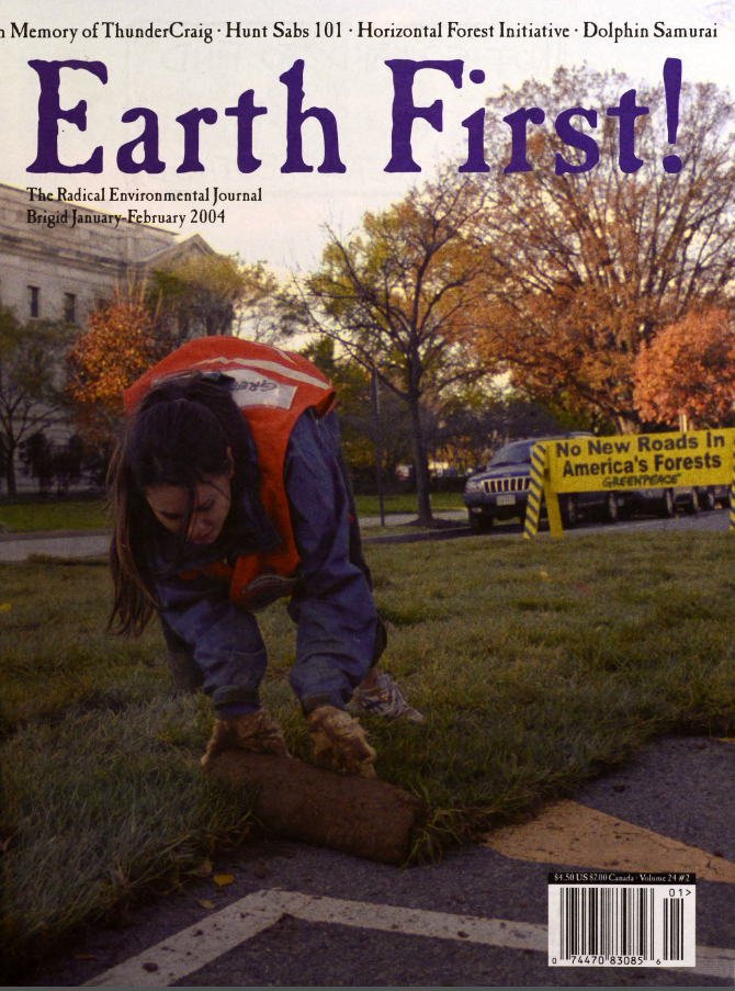 Earth First! 24, no. 2