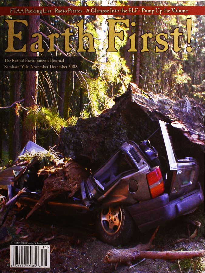 Earth First! 24, no. 1
